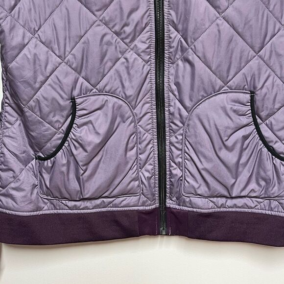 The North Face Hybrid Jacket Womens Quilted Insulated Hoodie Full Zip Hooded XL - Picture 4 of 5